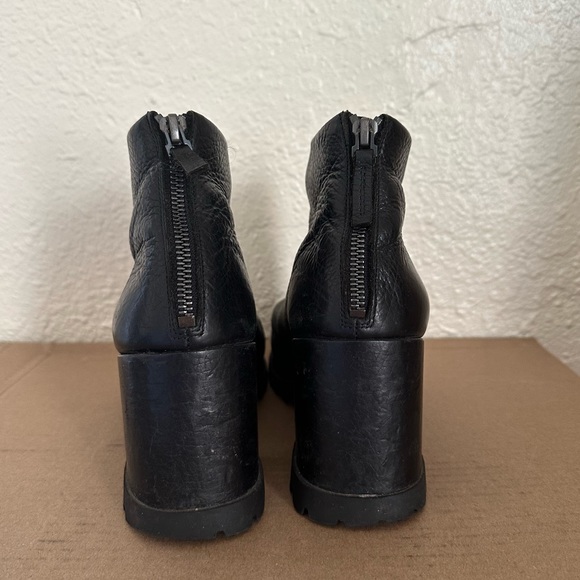 Marsell pebbles leather platform boots • EU 38 / USA 8 - Picture 3 of 6